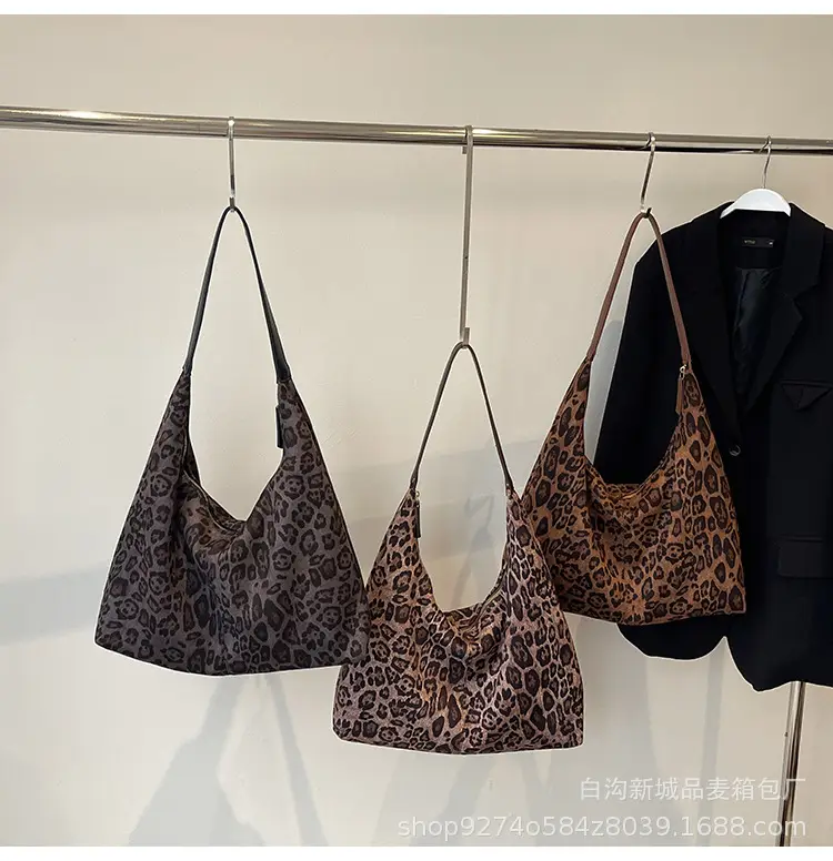 Retro Leopard Print Shoulder Bag 2026 Women — feature 11