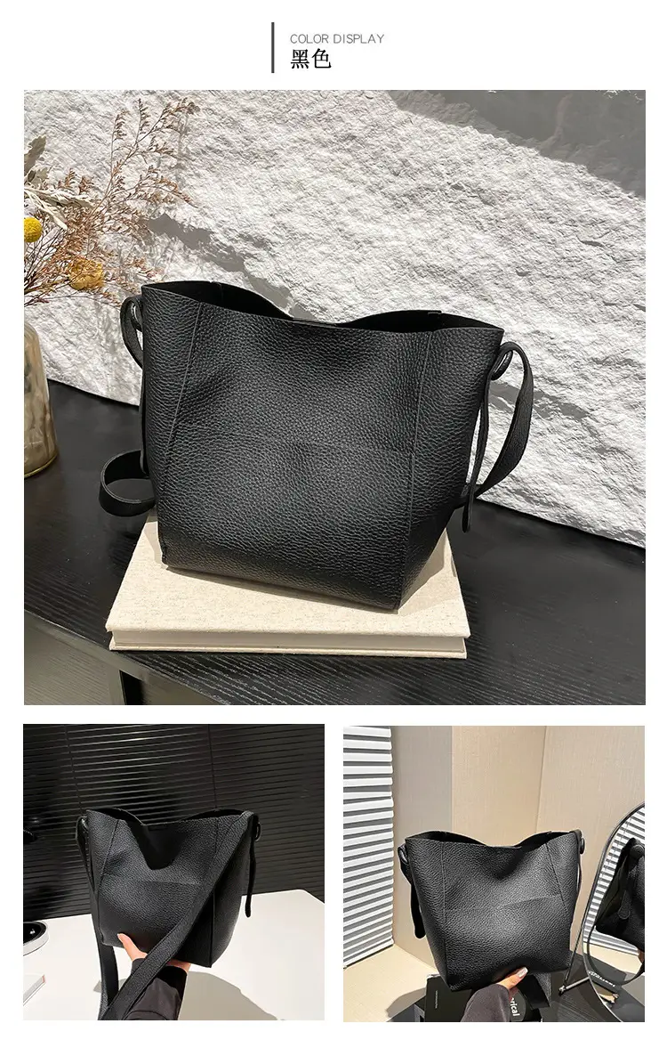 Beige Stitched Shoulder Bag for Women — feature 23