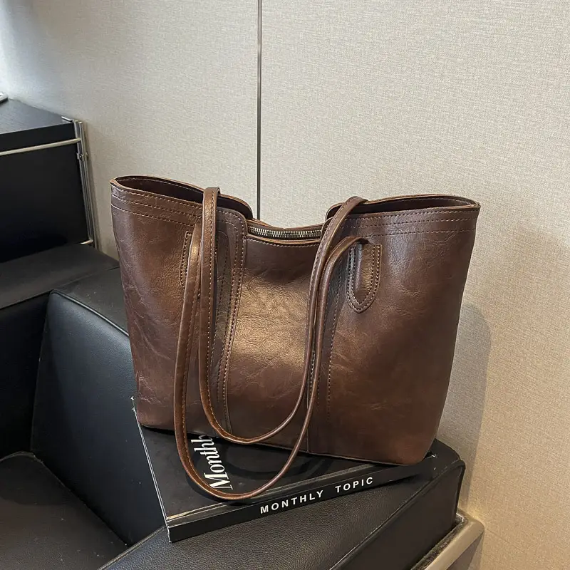 Black Crossbody Tote Bag for Women 2024 - Image 3