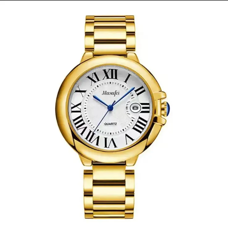 Golden Balloon Watch for Men with Live Explosion Sound
