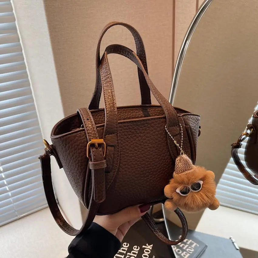 Vintage Maillard Handbag Women's Shoulder Crossbody Bag