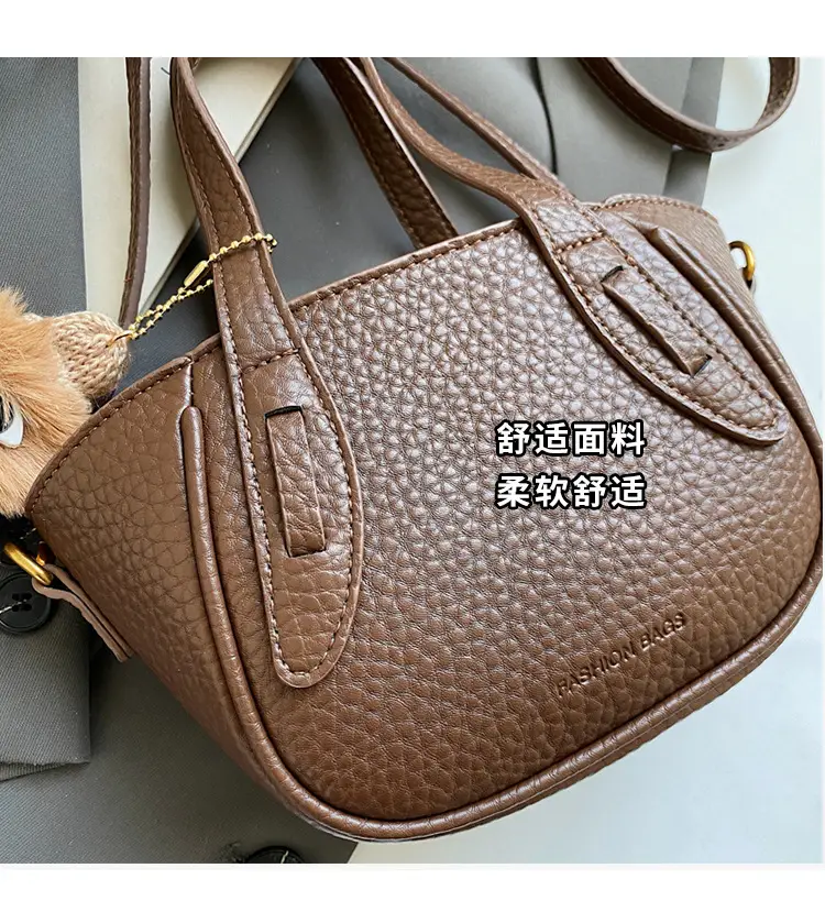 Vintage Maillard Handbag Women's Shoulder Crossbody Bag — feature 11