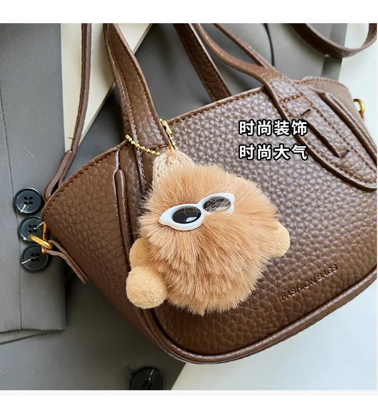 Vintage Maillard Handbag Women's Shoulder Crossbody Bag — feature 12