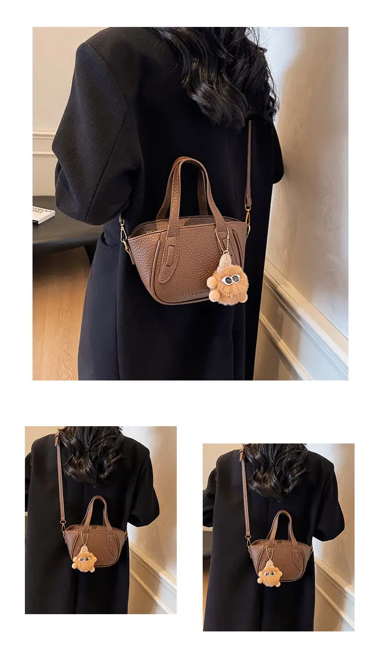 Vintage Maillard Handbag Women's Shoulder Crossbody Bag — feature 16