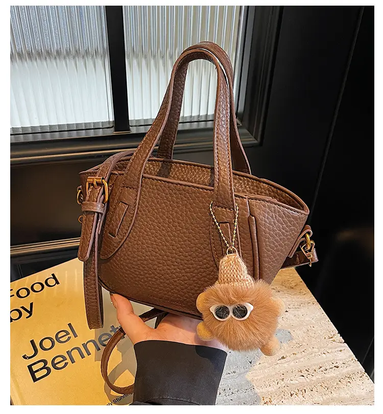 Vintage Maillard Handbag Women's Shoulder Crossbody Bag — feature 2