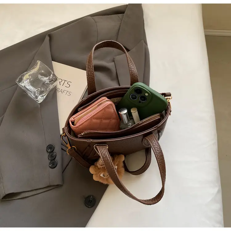 Vintage Maillard Handbag Women's Shoulder Crossbody Bag — feature 20