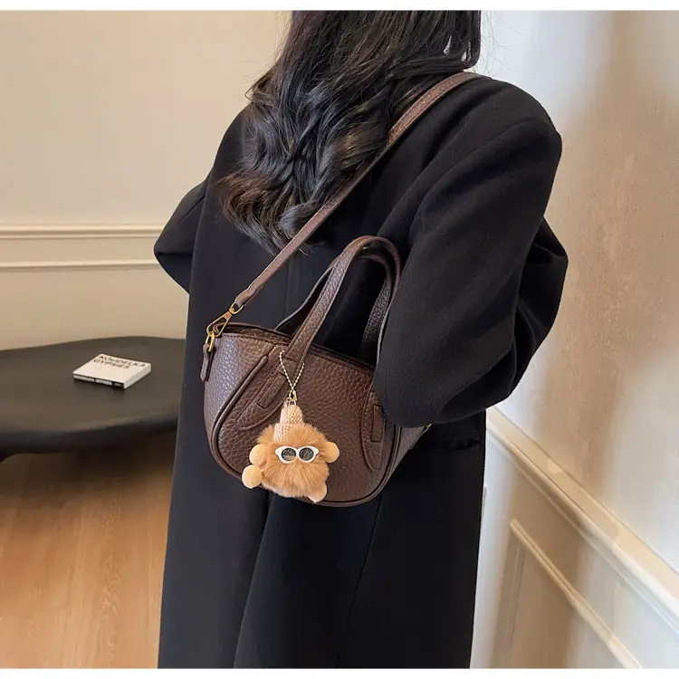 Vintage Maillard Handbag Women's Shoulder Crossbody Bag — feature 32