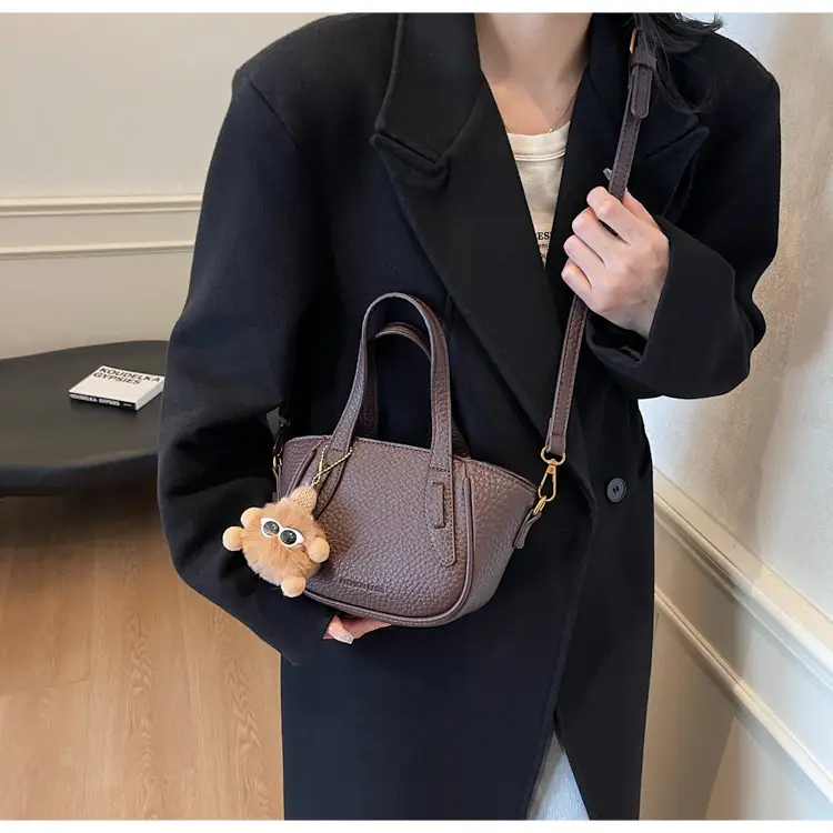 Vintage Maillard Handbag Women's Shoulder Crossbody Bag — feature 35