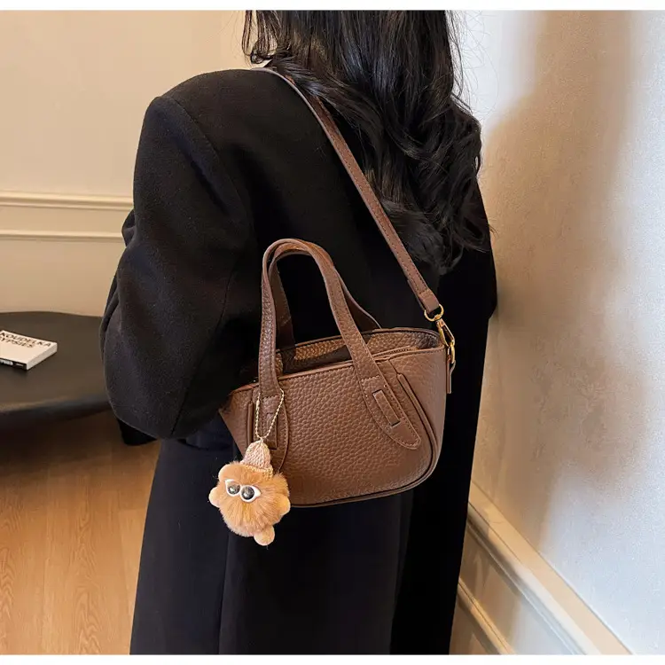 Vintage Maillard Handbag Women's Shoulder Crossbody Bag — feature 38