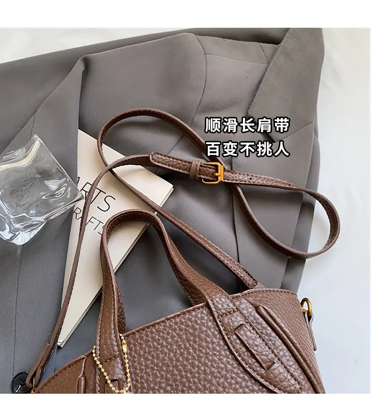 Vintage Maillard Handbag Women's Shoulder Crossbody Bag — feature 4
