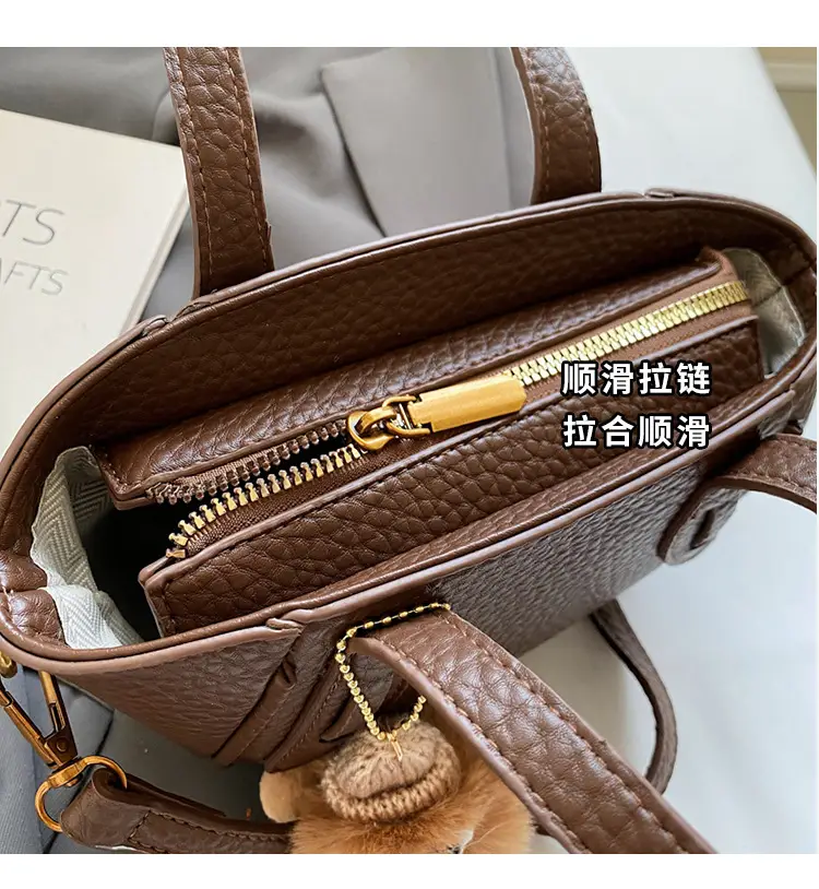Vintage Maillard Handbag Women's Shoulder Crossbody Bag — feature 9