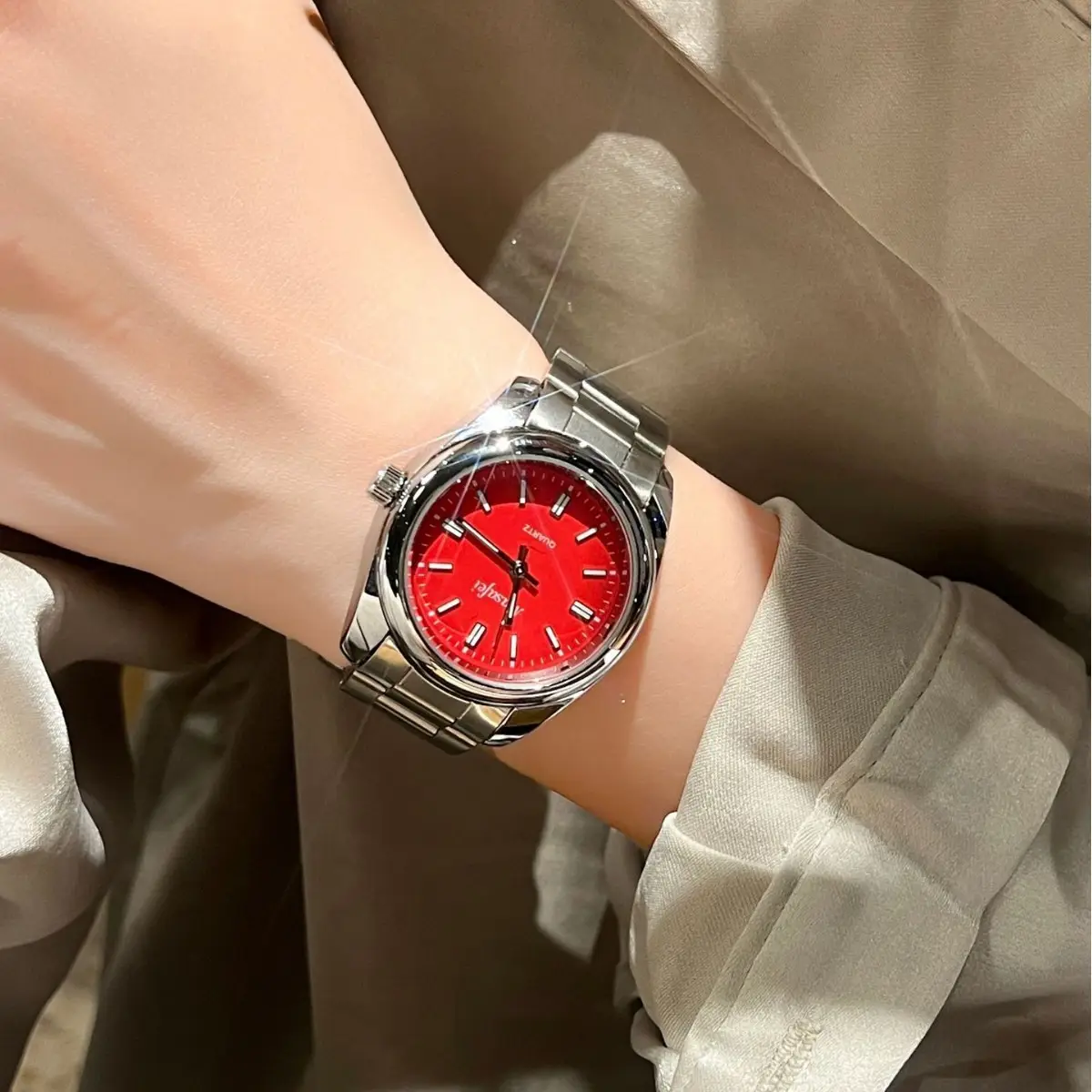 Women's Luminous Pokemon Green Water Ghost Watch