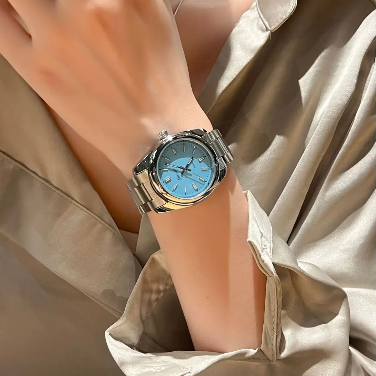 Women's Luminous Pokemon Green Water Ghost Watch