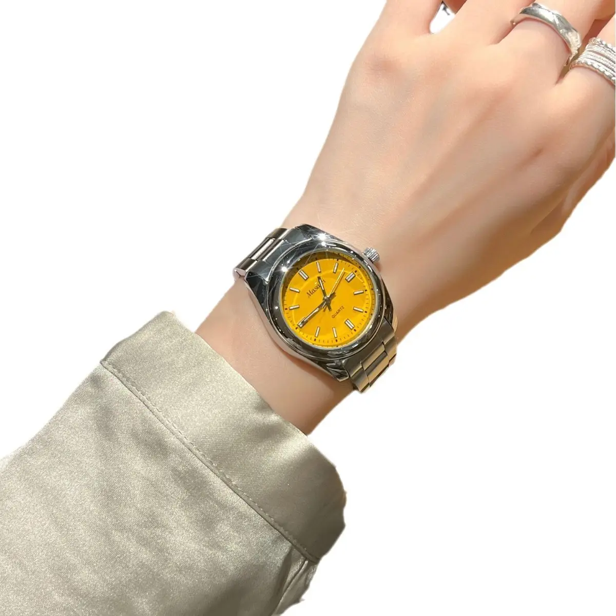 Women's Luminous Pokemon Green Water Ghost Watch