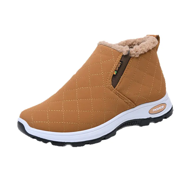 Cross-Border New Cotton Shoes for Women, Velvet Warm Short Boots, Pu Upper, Casual Cotton Boots, Snow Boots for Women - Image 5