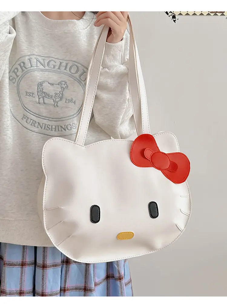 Cute Hello Kitty Cartoon Dog Bag for Girls — feature 12