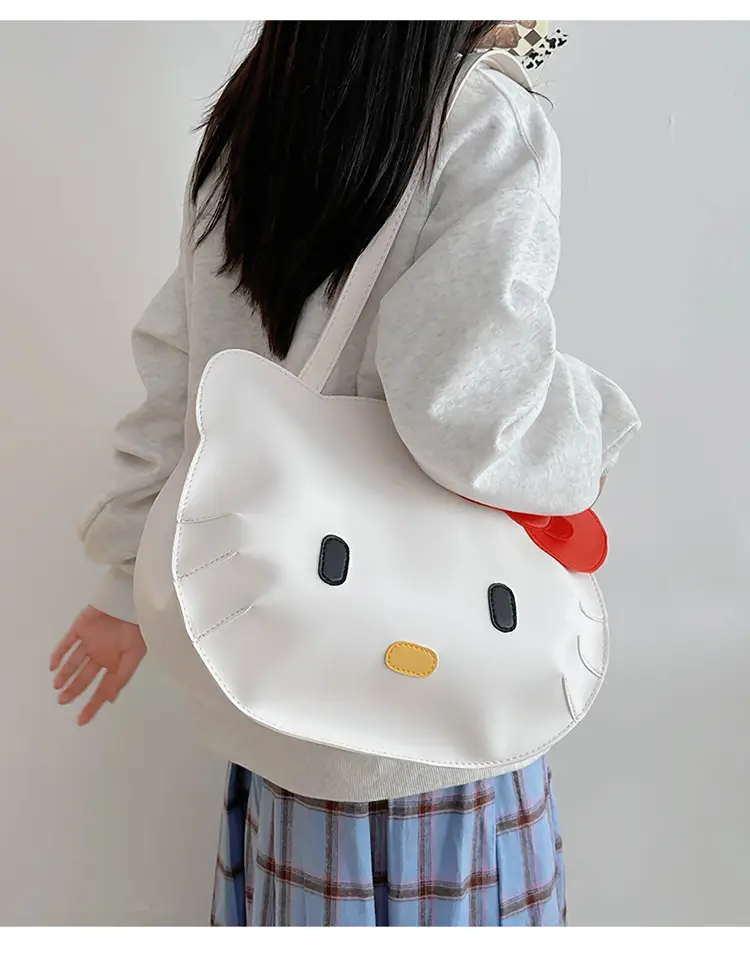 Cute Hello Kitty Cartoon Dog Bag for Girls — feature 16