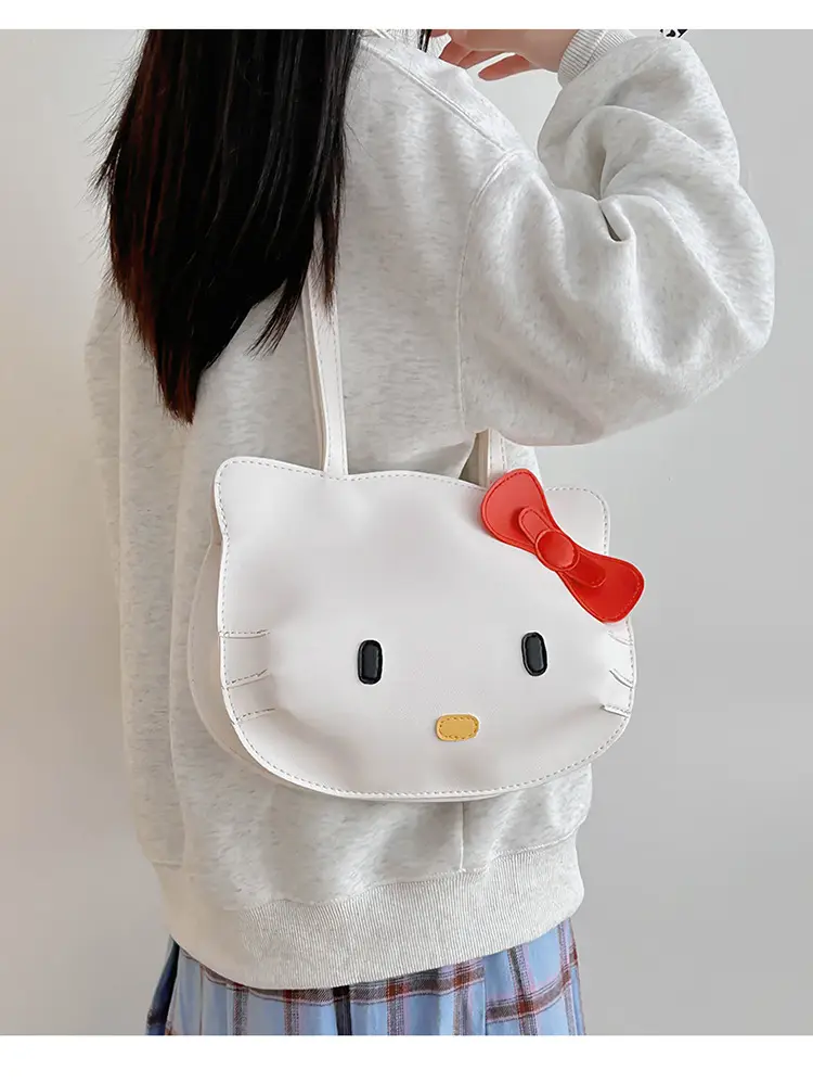 Cute Hello Kitty Cartoon Dog Bag for Girls — feature 19