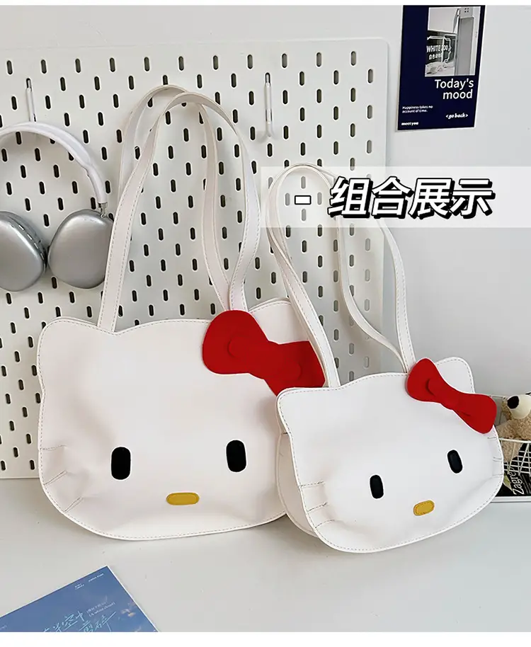 Cute Hello Kitty Cartoon Dog Bag for Girls — feature 8