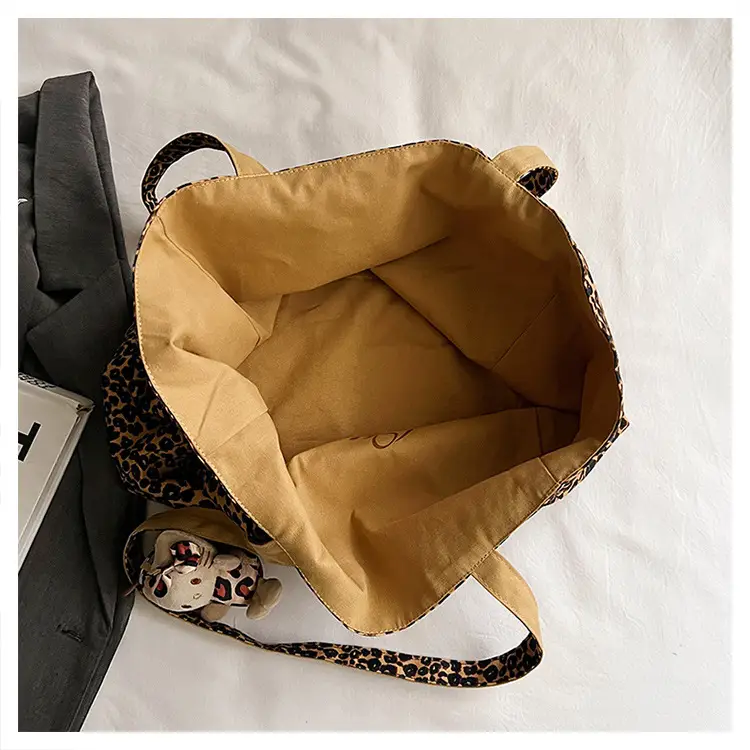 Korean Leopard Print Double Shoulder Bag Female — feature 32