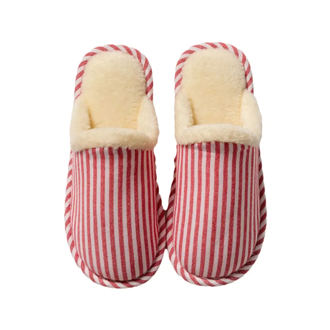 Cotton slippers wholesale ladies autumn and winter new home winter indoor non-slip home warm winter Mao Mao slippers men - Image 10