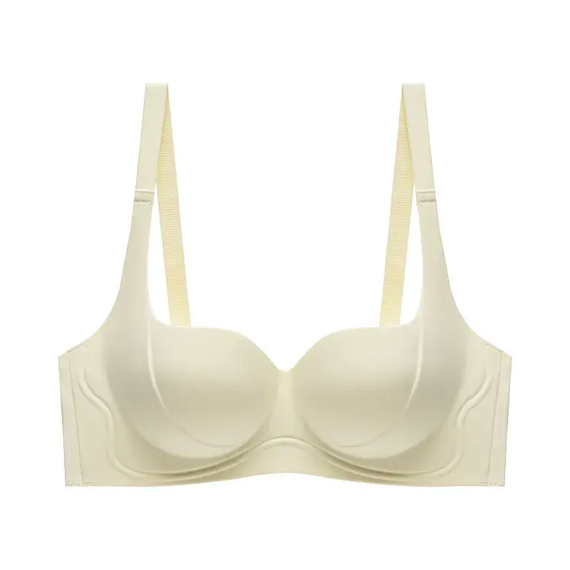 Half-Cup Seamless Push-Up Bra with Anti-Sagging Design - Image 3