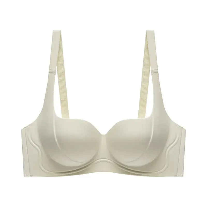 Half-Cup Seamless Push-Up Bra with Anti-Sagging Design - Image 4