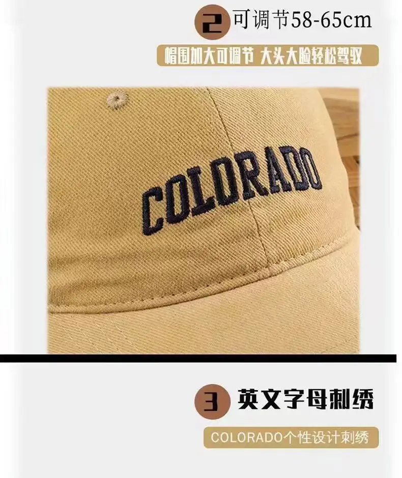 Dilraba Big Head Baseball Cap for Women Men Winter — feature 19