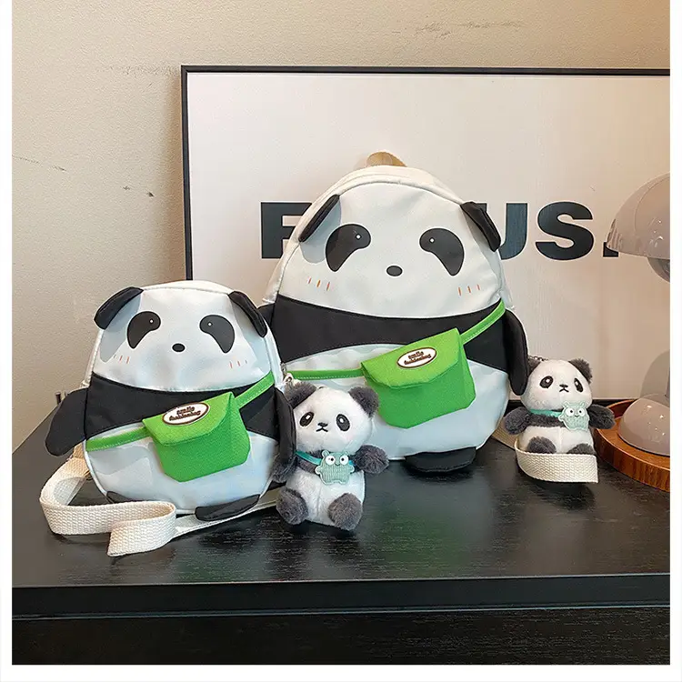 Cute Panda Backpack Set for Kids & Girls - Image 5
