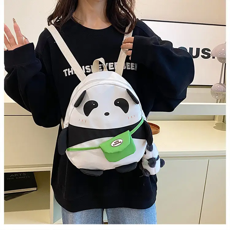 Cute Panda Backpack Set for Kids & Girls - Image 8