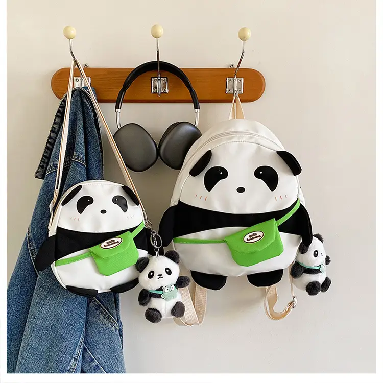 Cute Panda Backpack Set for Kids & Girls — feature 23
