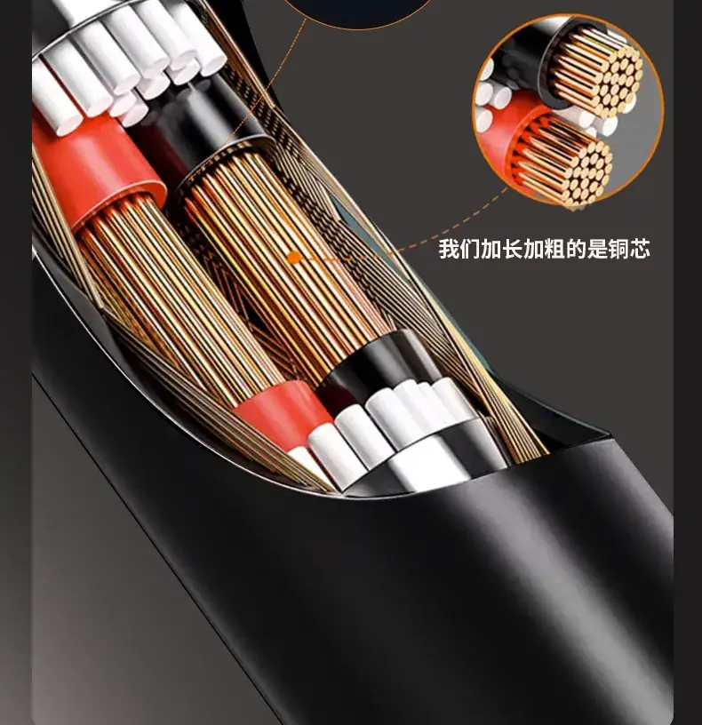 High Power Hair Dryer Black for Home Salon Use — feature 21