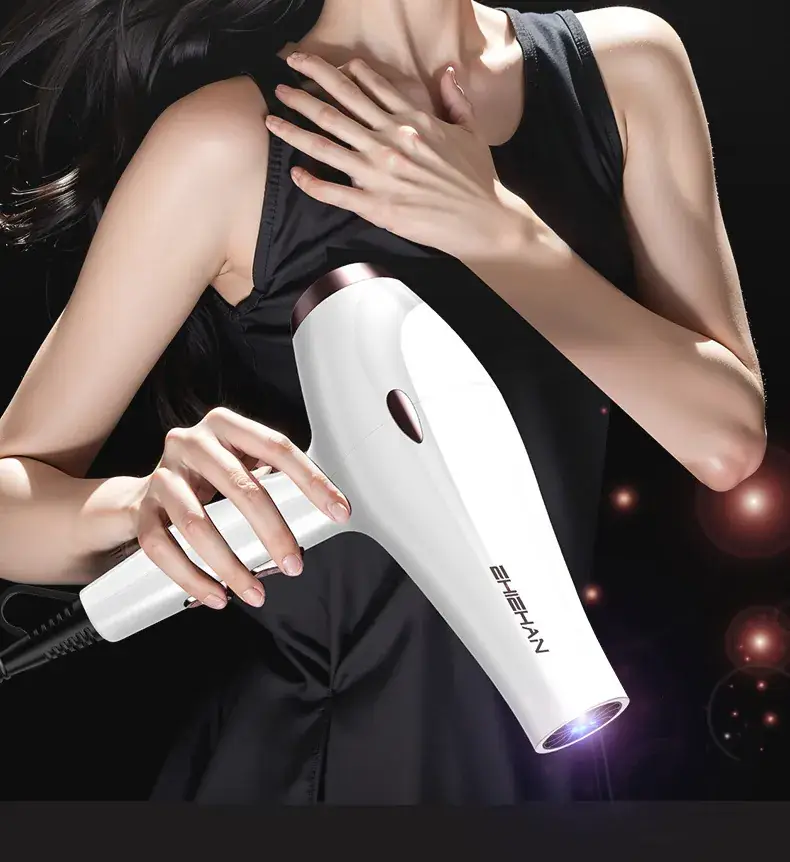 High Power Hair Dryer Black for Home Salon Use — feature 4