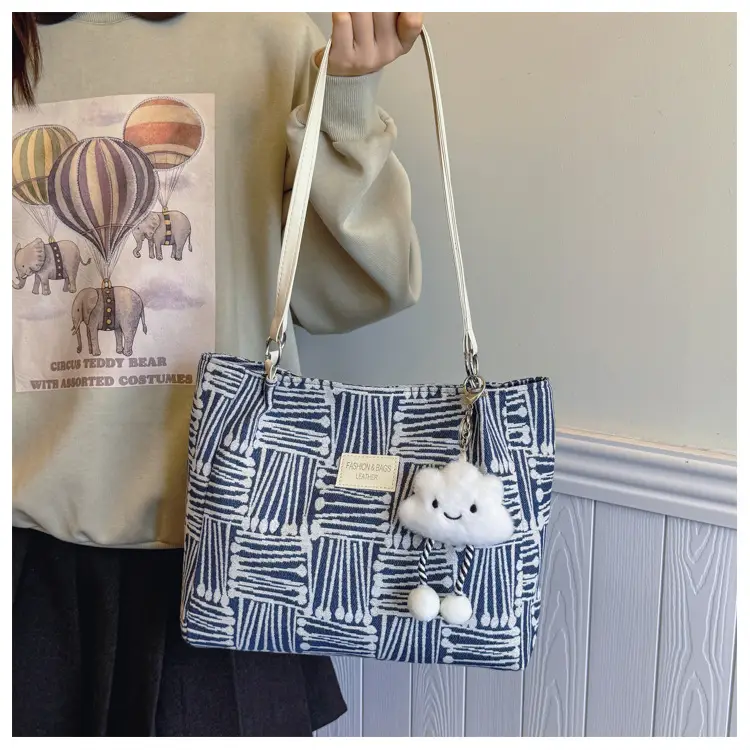 Korean Style Textured Shoulder Bag for Women — feature 28