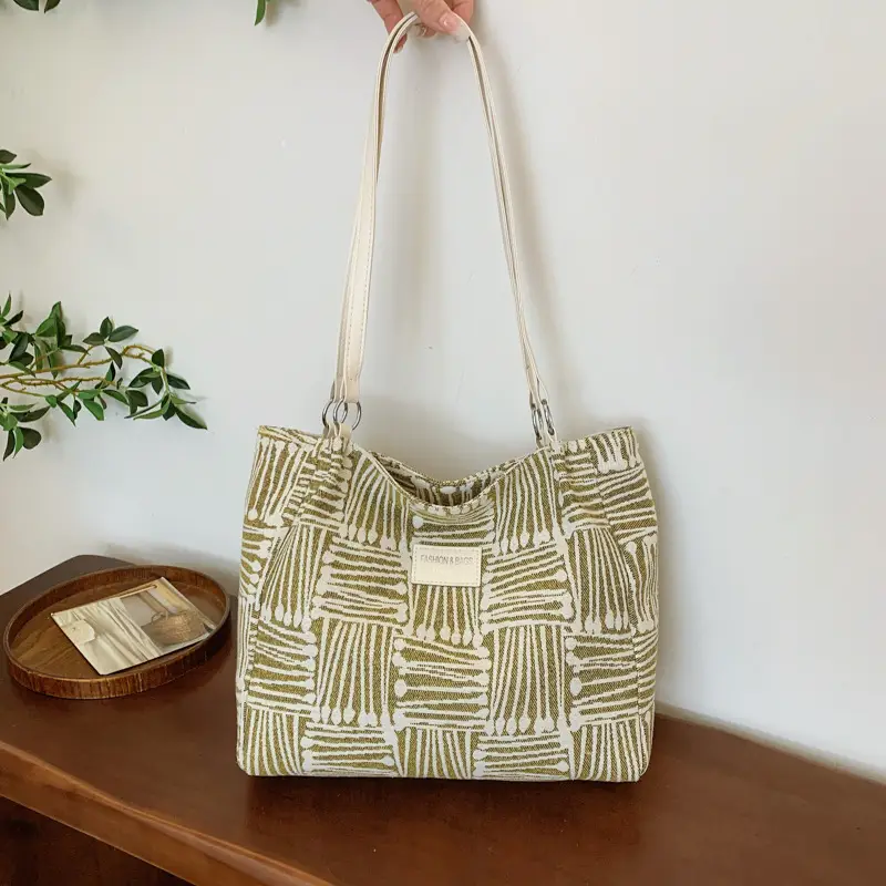 Korean Style Textured Shoulder Bag for Women - Image 3