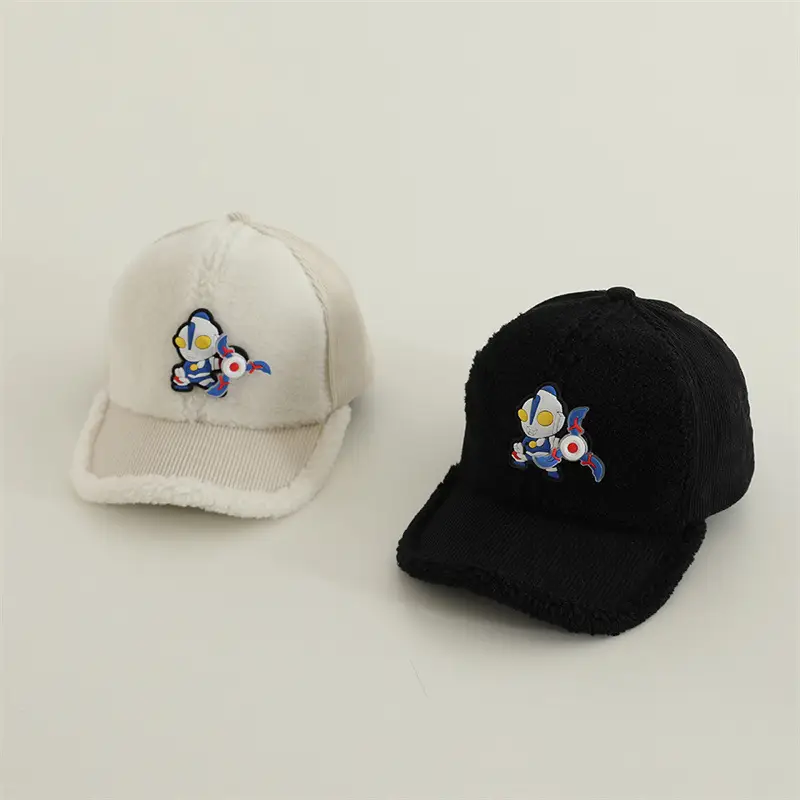 Boys Wool Cartoon Cap Winter Warm Outdoor - Image 7
