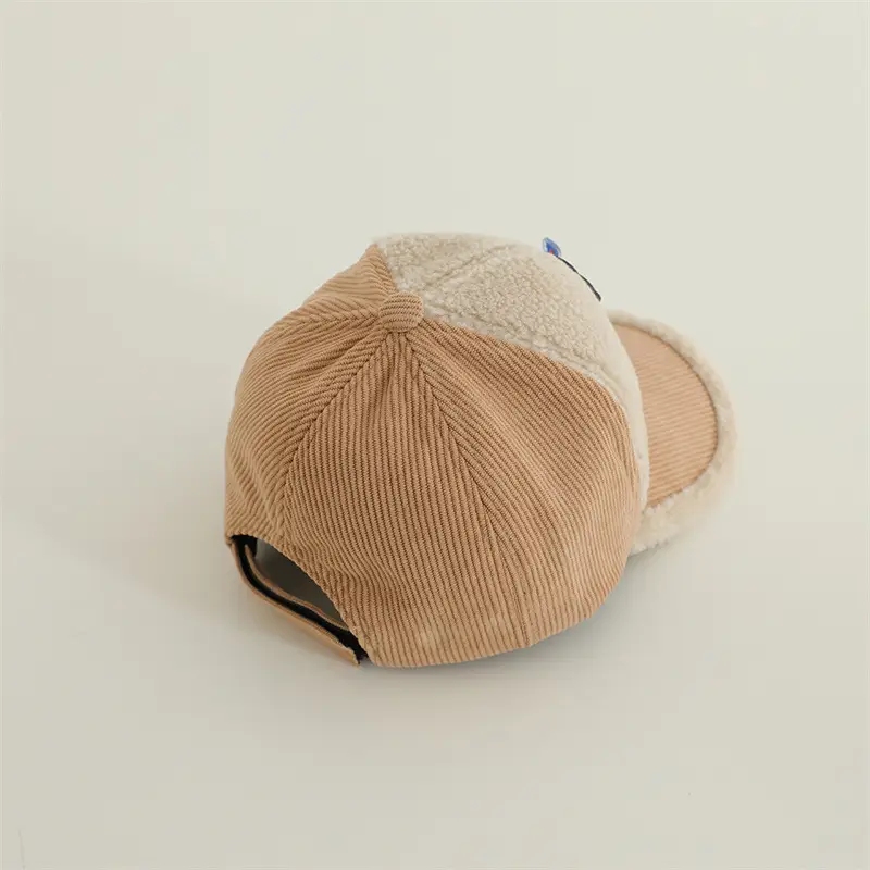 Boys Wool Cartoon Cap Winter Warm Outdoor — feature 13