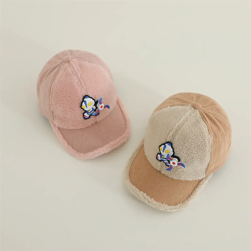 Boys Wool Cartoon Cap Winter Warm Outdoor — feature 6