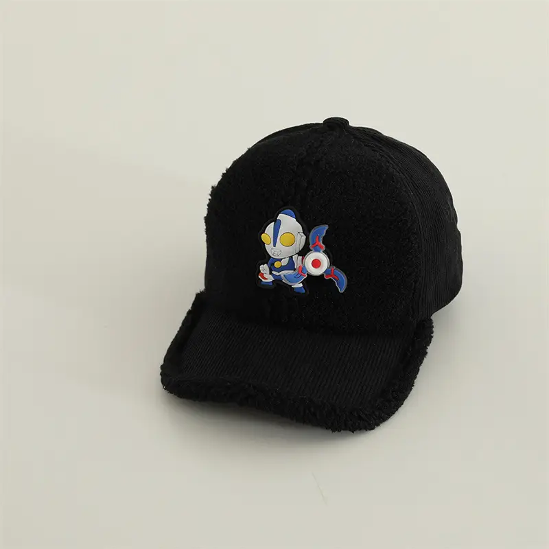 Boys Wool Cartoon Cap Winter Warm Outdoor — feature 7