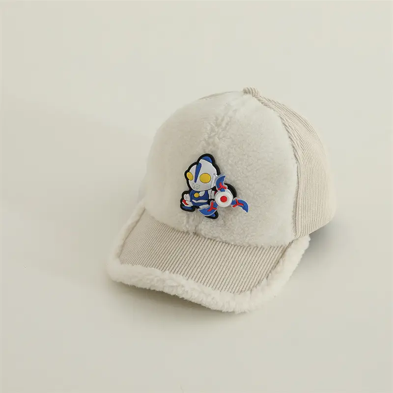Boys Wool Cartoon Cap Winter Warm Outdoor - Image 3