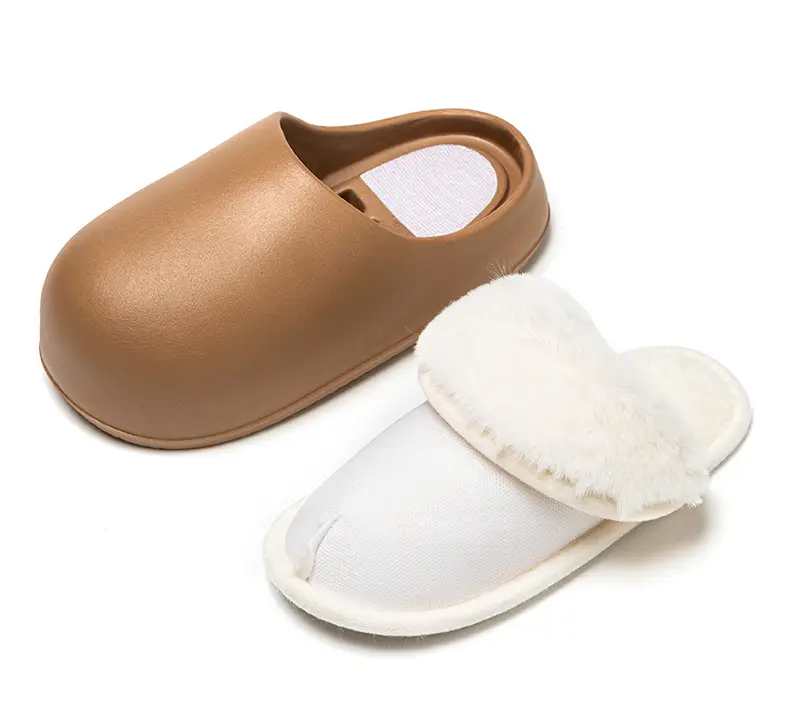 Waterproof Cotton Slippers for Women Autumn and Winter Indoor Home 2025 New Thick-Soled Non-Slip Men's Cotton Slippers for Outer Wear Wholesale — feature 15