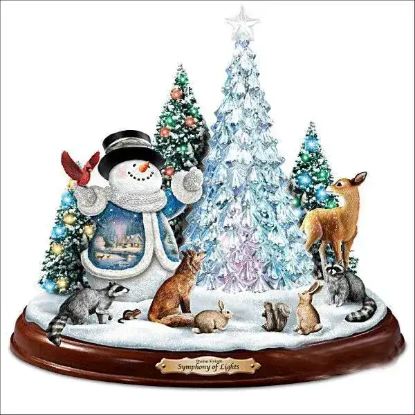 Santa Claus Acrylic Christmas Tree Pendant Decor