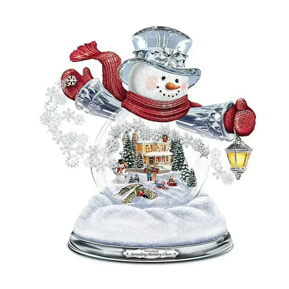 Santa Claus Acrylic Christmas Tree Pendant Decor