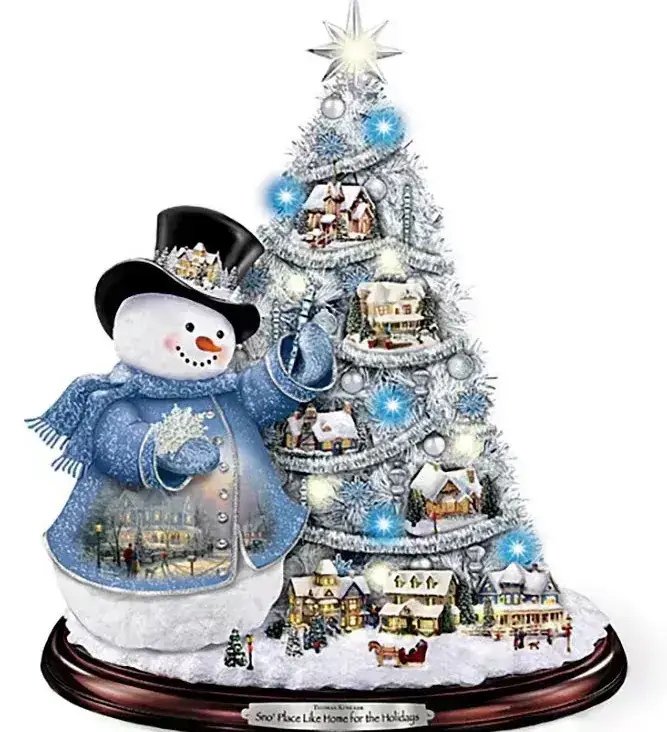 Santa Claus Acrylic Christmas Tree Pendant Decor