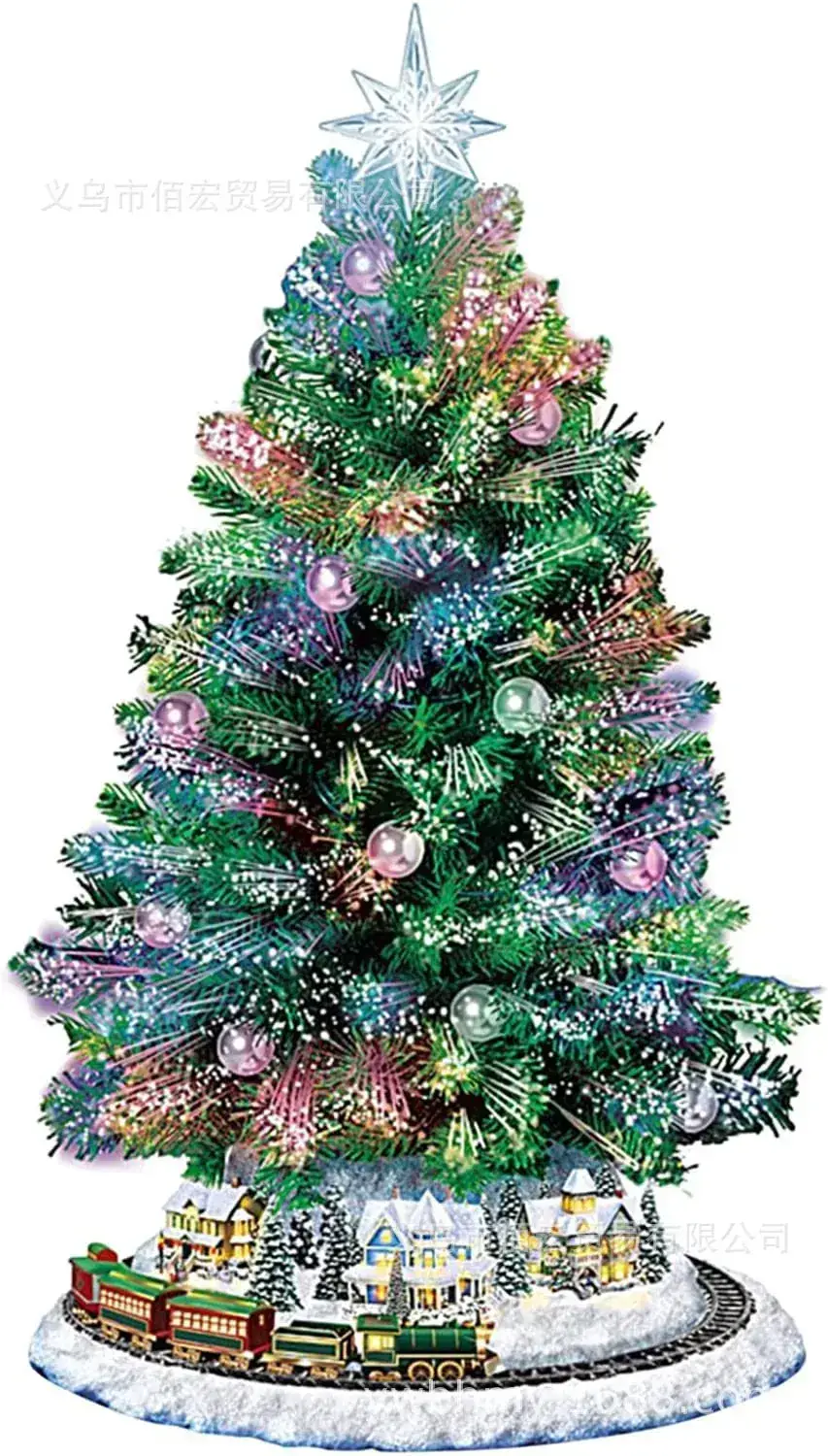 Santa Claus Acrylic Christmas Tree Pendant Decor