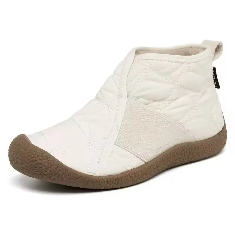 Winter New Fashion Women's Cotton Shoes Waterproof Non-Slip Plus Size Casual Cotton Boots Fleece-Lined Thickeneded Warm Snow Boots — feature 10