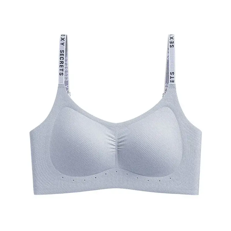 Black Seamless Push Up Bra for Women - Image 9