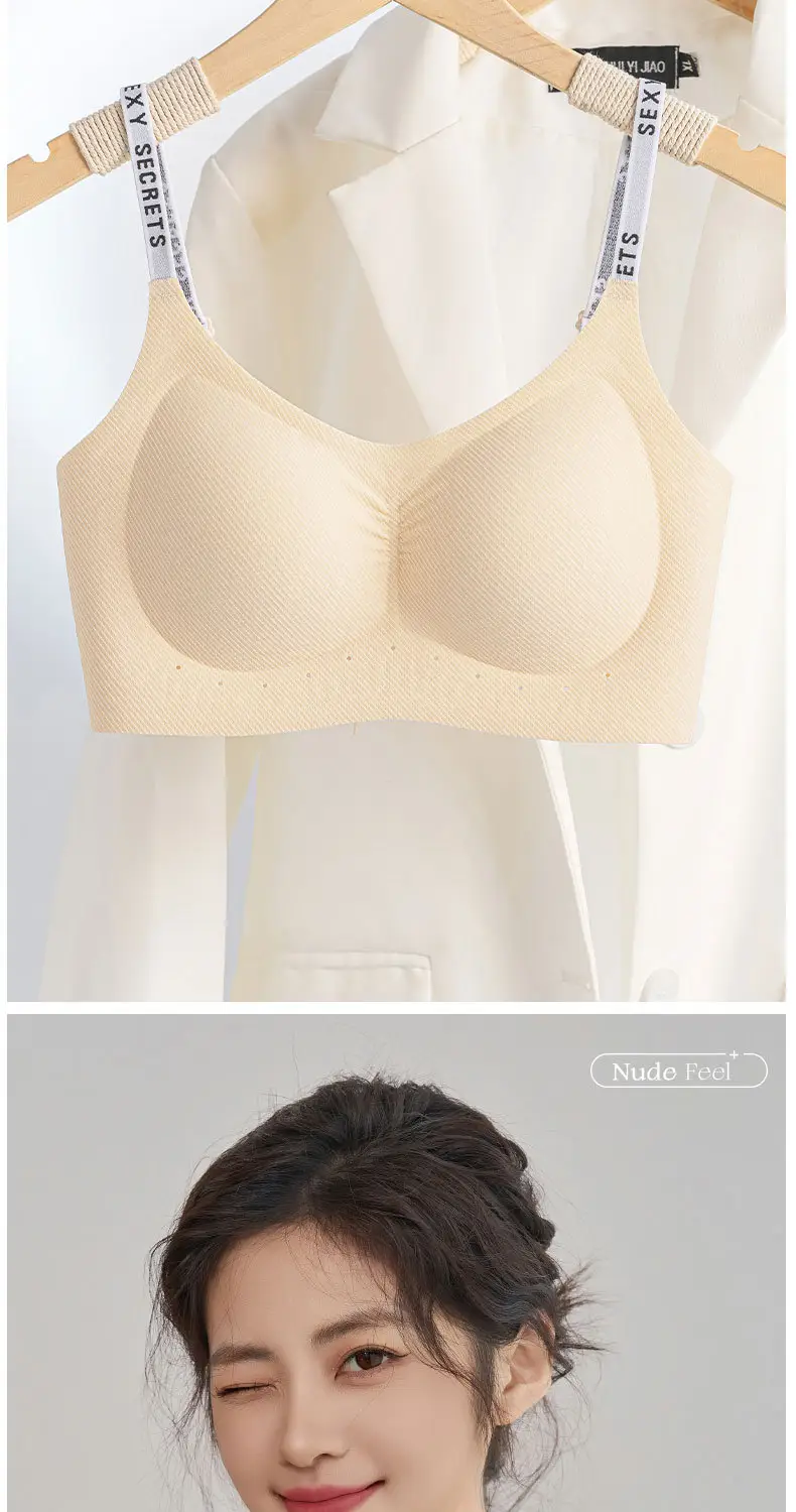 Black Seamless Push Up Bra for Women — feature 4