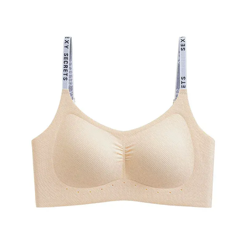 Black Seamless Push Up Bra for Women - Image 2