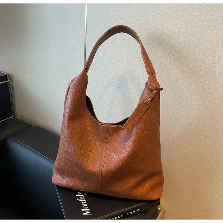 Women Retro Black Shoulder Bag 2024 Autumn Winter — feature 16